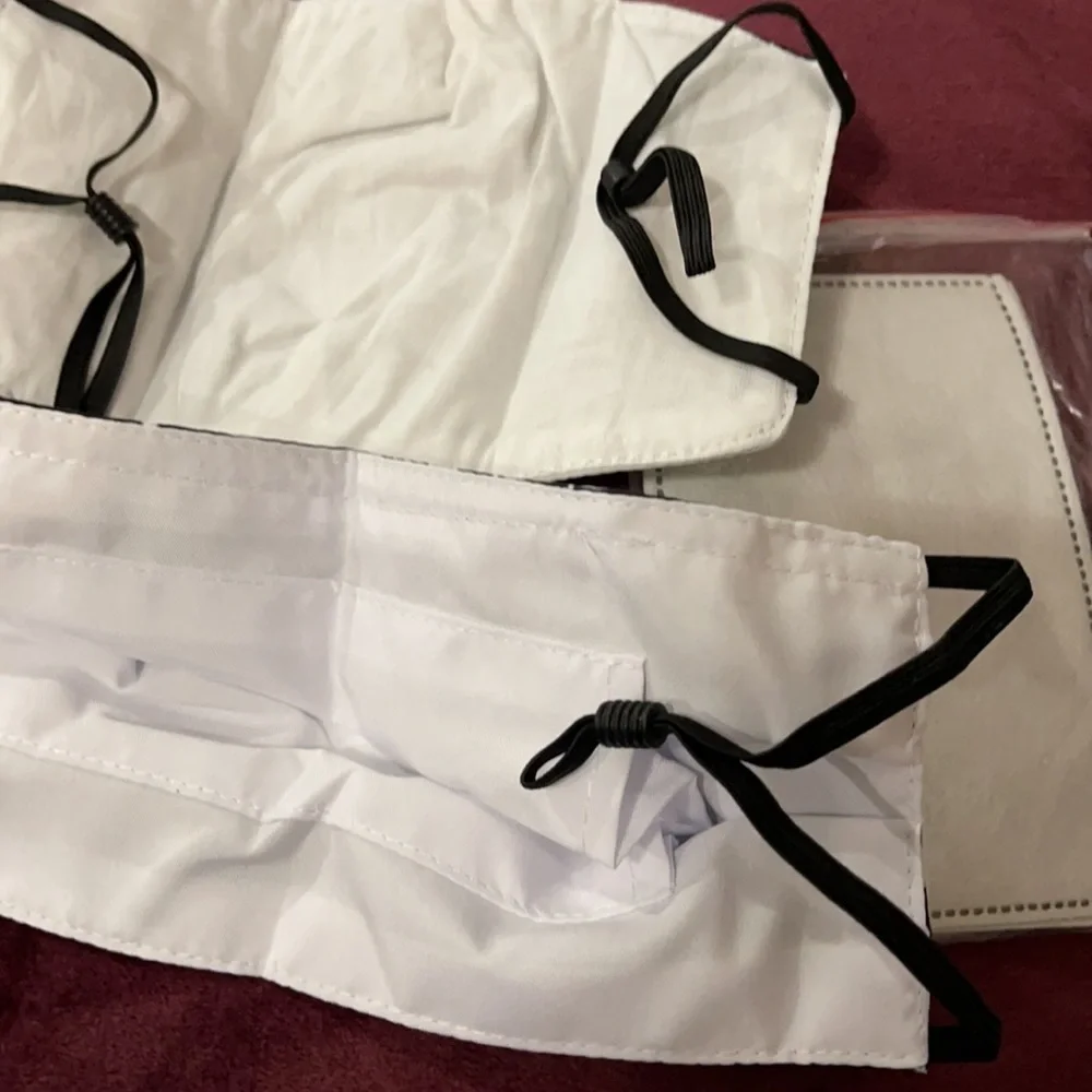 6/$20 New set/2 music note face masks